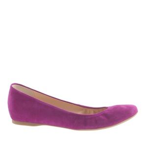 J. Crew Cece Suede Ballet Flats